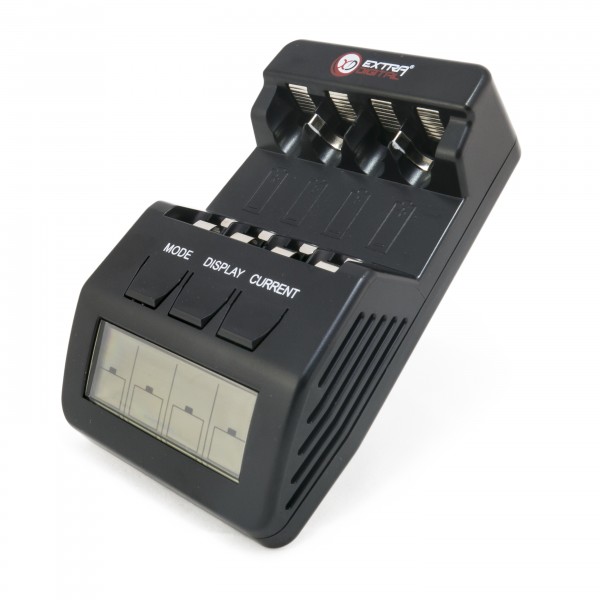 Зарядний пристрій AA/AAA EXTRADIGITAL BM100 black + 4 AA 2800 mAh Extradigital